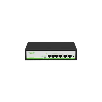 Tiandy POE Switch 16* 10/100/1000M PoE Ports+2*Gigabit Uplink+2* Gigabit SFP Ports