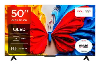 Televizor TCL 50V5C, 50", QLED FHD, i zi