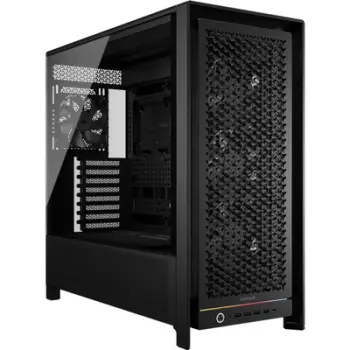 Kuti kompjuteri CORSAIR 5000D RS Mid Tower, modulare, e zezë