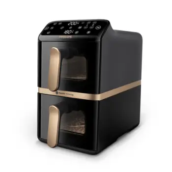 Frityrë me ajër Philips 4000 Series NA462/70, 10L, 2750W, RapidAir, e zezë