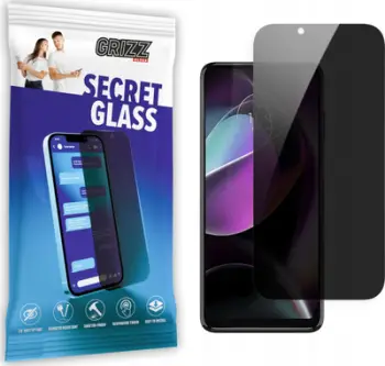 Xham privatësie Grizz SecretGlass për Motorola Moto G 2022, ekran i plotë, transparent