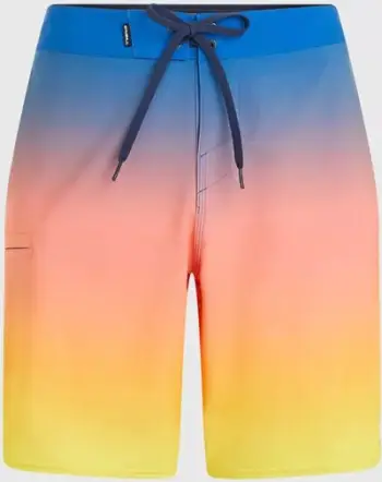 Pantallona noti O'Neill Hyperfreak Heat Fade 19", për meshkuj, shtrirje PRO, shumëngjyrëshe