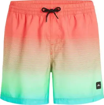 Shorce noti O'Neill Jack Cali Gradient 15", për meshkuj, tharje e shpejtë, koral jeshil