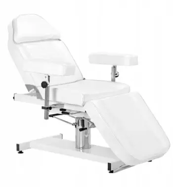 Karrige hidraulike kozmetike Activeshop Sillon A 210DH, me kradël, e bardhë