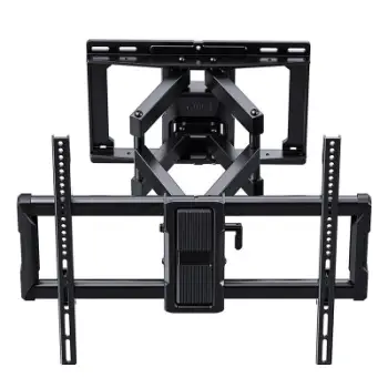 Mbajtës mural TV Perlegear PGLF15, 40-86", rrotullues, i zi