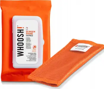 Set peceta të lagura + leckë për pastrimin e ekraneve Whoosh, 20 copë