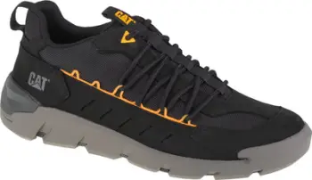 Këpucë sportive meshkuj Caterpillar Crail Sport Low P725595, nubuk dhe tekstil, taban gome, të zeza