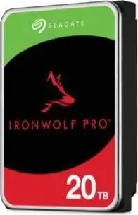 Disk i brendshëm Seagate IronWolf Pro, 20TB, 3.5", SATA III