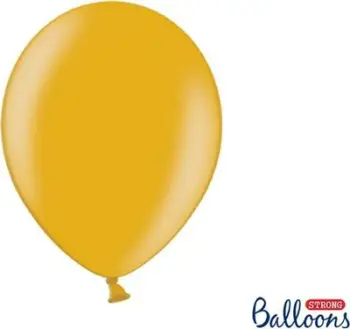 Balona Strong 30 cm, metalike ari, 10 copë