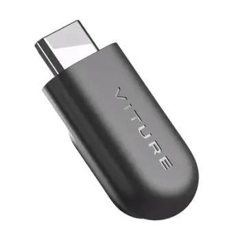 Adaptor Viture Magnetic Connector to USB C, kartë rrjeti, i zi