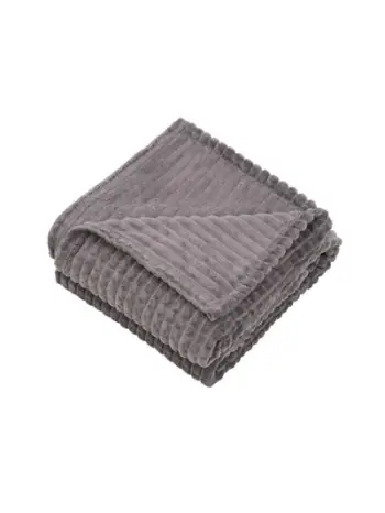 Batanije dopio Heinner Double Fleece, 200x220cm, 250gsm, gri