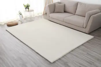 Tapet Shaggy Heinner Soft Carpet, 200x300 cm, poliester pambuk, ngjyrë krem