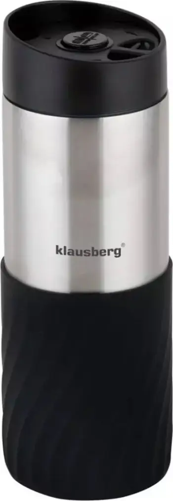 Gotë termale KLAUSBERG KB-7633, 420 ml, çelik inox, e zezë