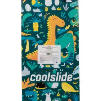 Skateboard për fëmijë Coolslide OLO YB, dërrasë panje, rrota portokalli, shumëngjyrësh