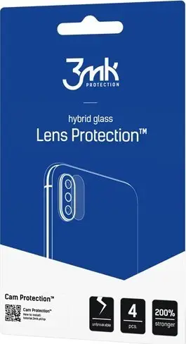 Mbrojtës lente 3mk për Samsung Galaxy XCover 7, xham hibrid, 0.16mm, transparent