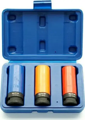 Set kokëra goditëse Adler 3509.1, 1/2", 17-21mm, 3 copë