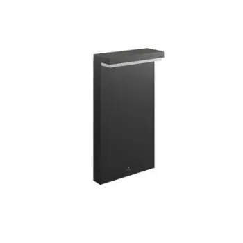 Dritë pedestale Philips Bustan LED, 2700K, alumini, antracit