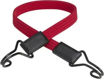 Litar elastik Master Lock Smooth Flat, 60 cm, i kuq