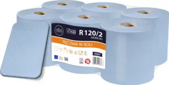 Letër kuzhine Ellis Blue Cellulose, 6 copa, 120 m, blu