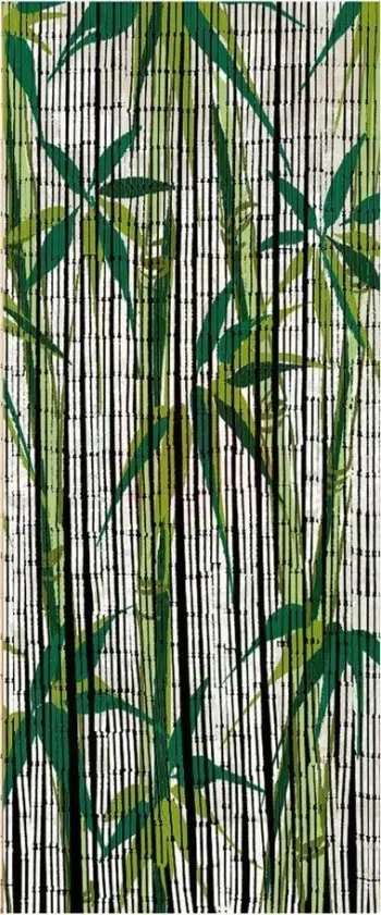 Perde dekorative WENKO Bamboo Curtain 819113500, bambu, 90 x 200 cm, shumëngjyrëshe