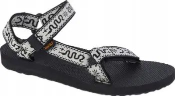 Sandale Teva Original Universal Slingback për femra, EVA, Bandana bardhë e zezë