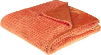 Batanije BJAS Blanket, 200x220 cm, poliester, portokalli