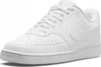 Atlete Nike Court Vision Low Next Nature për femra, lëkurë sintetike, të bardha