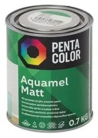 Bojë akrilike Pentacolor Aquamarine Green, mat, 0.7kg, jeshile akuamarine