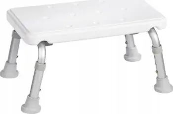 Stol banjoje Ridder Bathroom Stool A0102601, kompakt, i bardhë