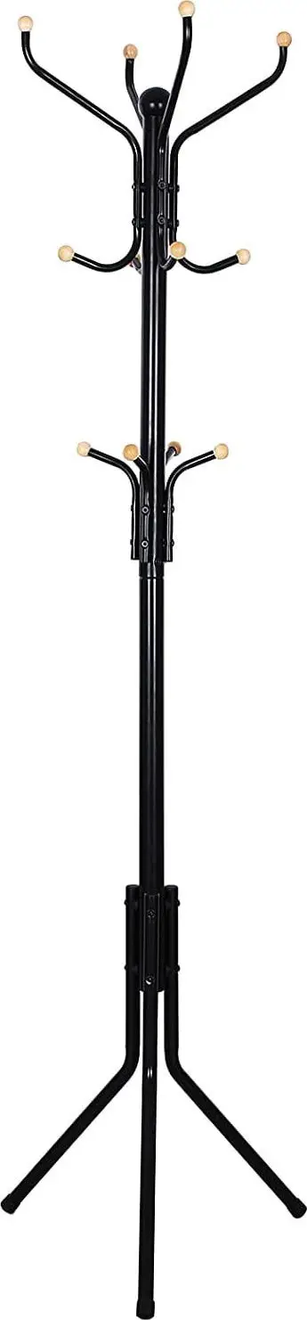 Varëse dyshemeje SONGMICS RCR19B, metal, 182 cm, e zezë