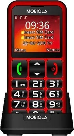 Telefoni Mobiola MB700, GSM 2G, ekran i madh, i zi