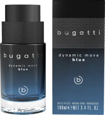 Parfum Bugatti Dynamic Move Blue, 100 ml, eau de toilette për meshkuj