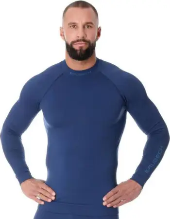 Bluzë termike Brubeck EXTREME THERMO LS15290 për meshkuj, M, blu e errët