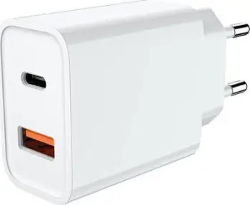 Karikues muri JELLICO C9, 20W PD QC3.0, 1xUSB C 1xUSB, i bardhë