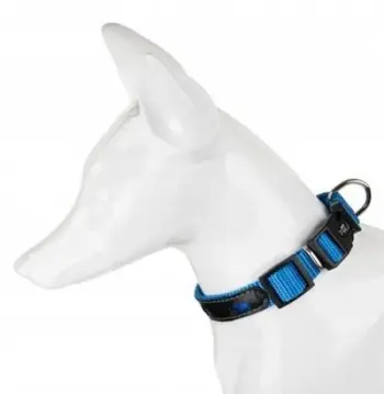 Qafore qeni Barry King Dogs, reflektuese, 20mm 35cm, blu
