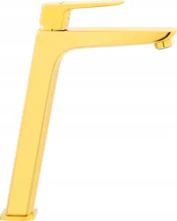 Bateri lavamani Ferro Vitto Gold High, njëndarëshe, bronz, ngjyrë ari