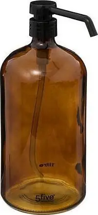 Dispenser sapuni 5 Five Simply Smart, 1L, transparent, kafe