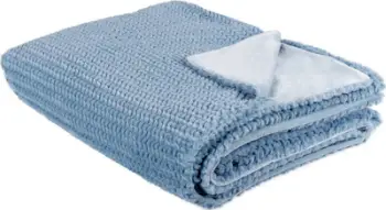 Batanije dekorative BJAS Blanket, 150 x 200 cm, poliester, blu e çelët