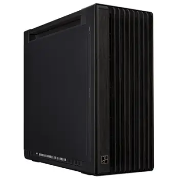 Kuti PC ASUS ProArt PA602 Wood Edition, mid tower, panel metalik, e zezë