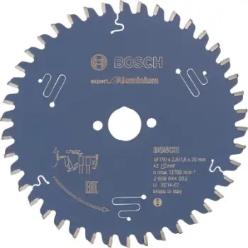 Teh rrethor Bosch Expert for Aluminium, për alumin, prerje precize