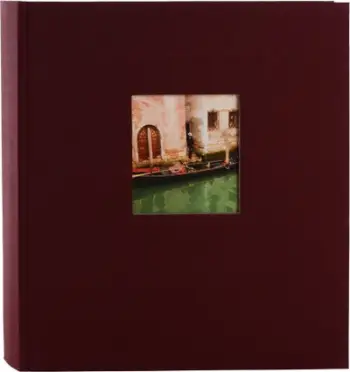 Album fotografish Goldbuch Bella Vista, 30x31cm, 60 faqe, bordo