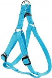 Shalë për qen Zolux Nylon Step In, 15 mm, turquoise