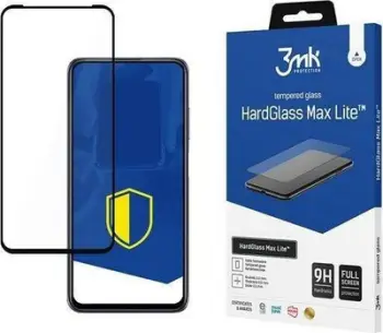 Xham mbrojtës 3MK HG Max për Xiaomi Redmi Note 9T 5G, i zi
