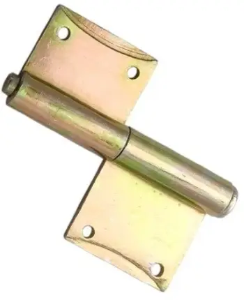 Menteshë dere Okko GB-Hinge06, 50x72x0.75mm, galvanizuar Zn, ngjyrë metalike