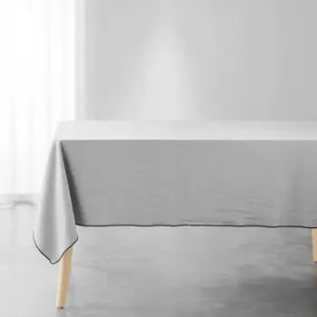 Mbulesë tryeze Mistraline Cotton, 140x240 cm, pambuk, gri