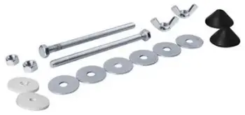 Set montimi për rezervuar WC Cersanit K99-0041, vida 105 mm, krom