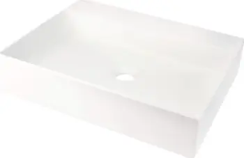 Lavaman banjoje Deante Correo, granit, 500x400 mm, alabaster