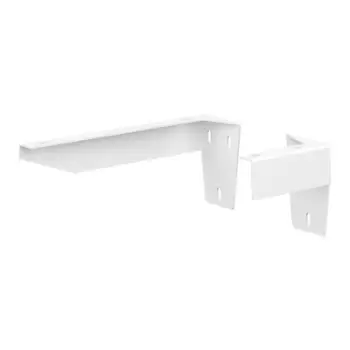 Mbajtëse muri PAA MINI STEP IZKMST/00, set 2 copë, metal, të bardha