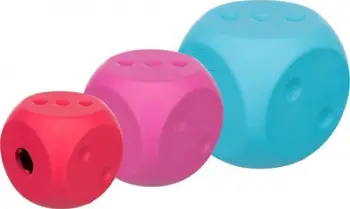 Lodër interaktive për qen Trixie Snack Cubes, 7 x 7 x 7 cm, gomë natyrale