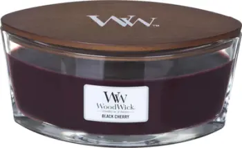 Qiri aromatik Debenhams Black Cherry Ellipse, 50 orë djegie, i kuq
